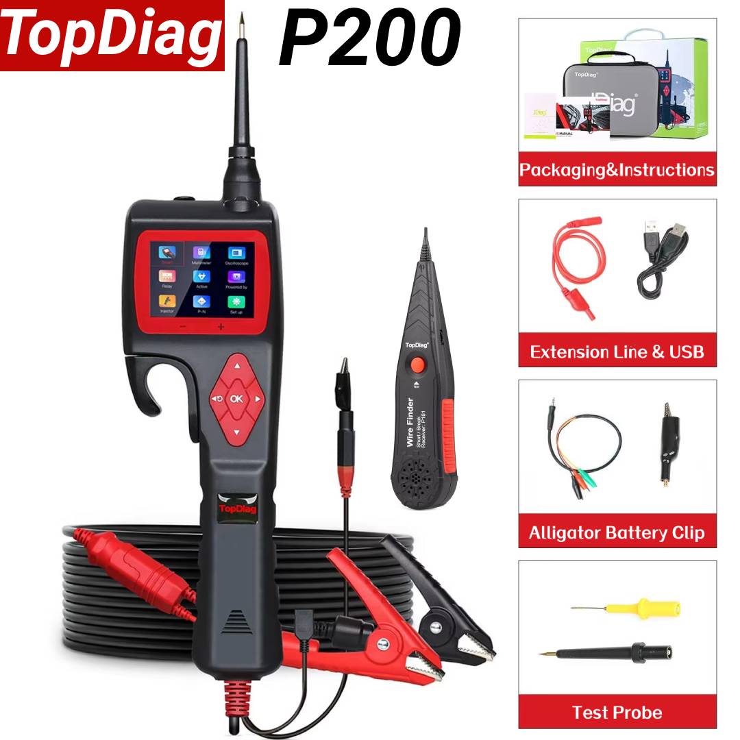 Circuit Breaker Finder - Newest Topdiag P200 Power Circuit Probe