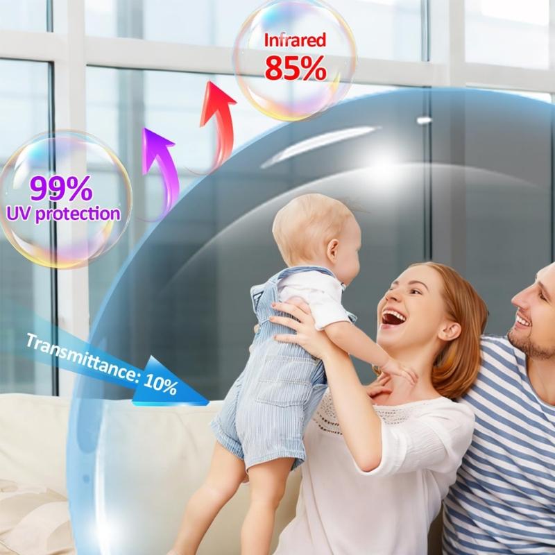 Phim dán kính 40X200cm Kiểm so - đánh giá và giá Window Insulation Film