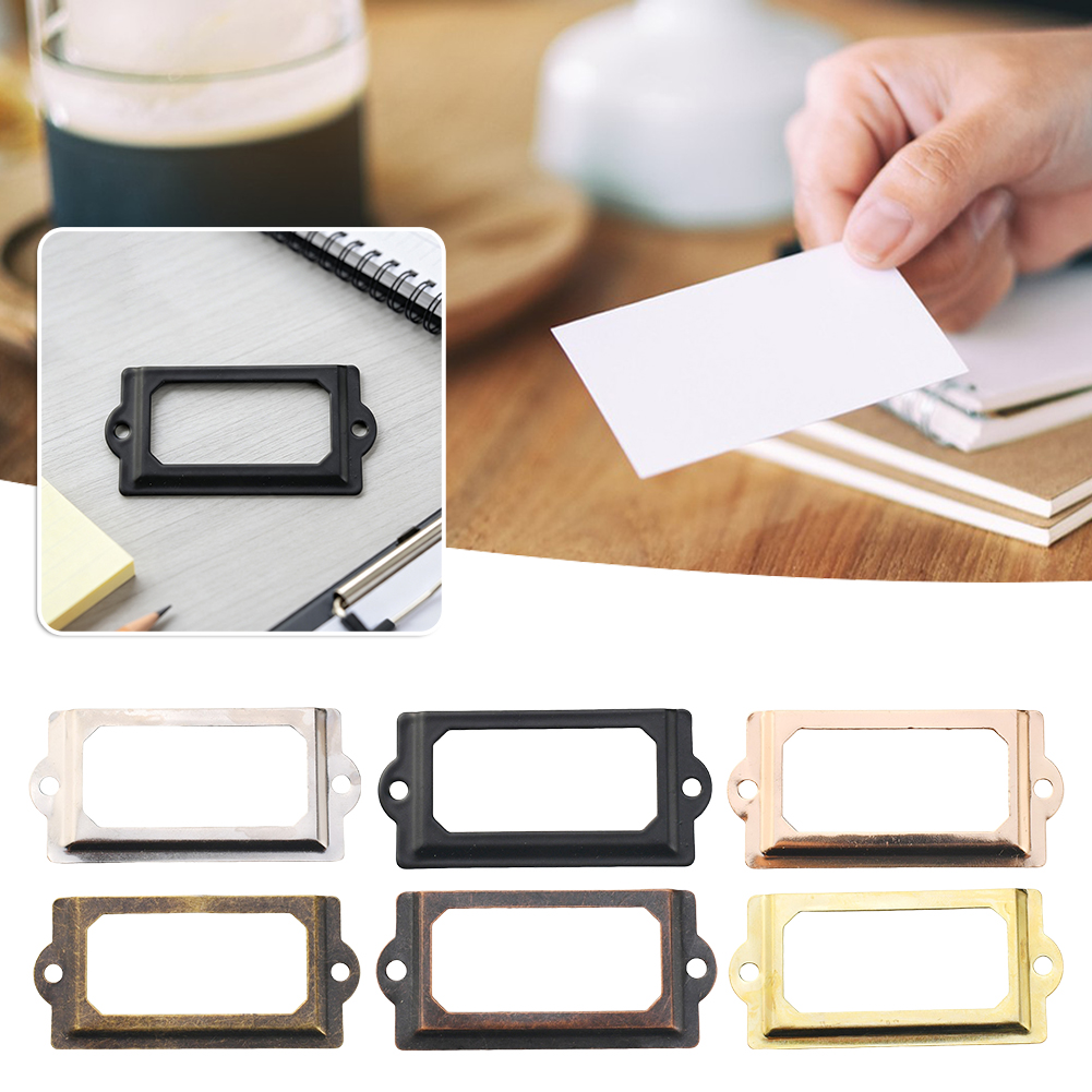 10pcs 70x33mm Metal Iron Label - đánh giá và giá Cabinet Handle Pull