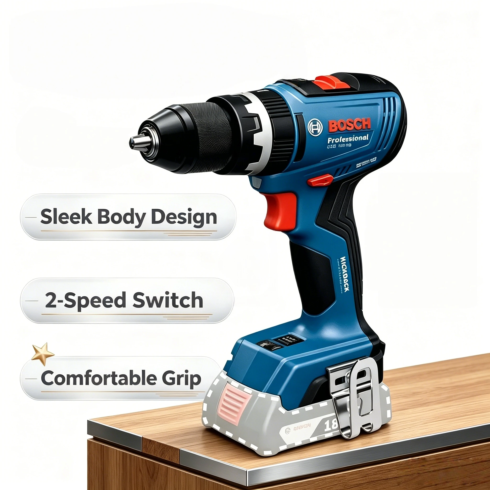 Compact Bosch GSR 18V-65,GSB 1 - đánh giá và giá Bosch Drill Gsb 18V